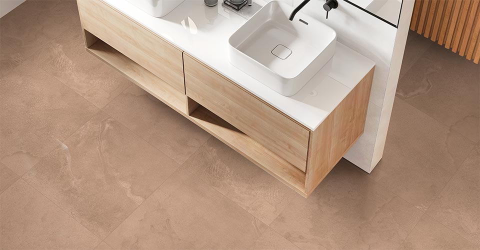 Terracotta Bathroom Floor tiles