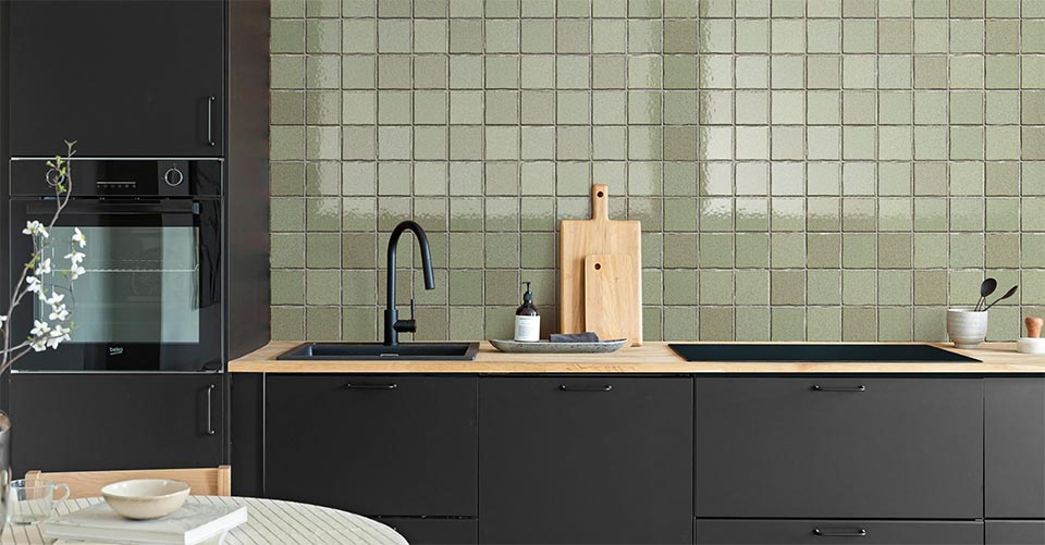 Green Kitchen tiles
