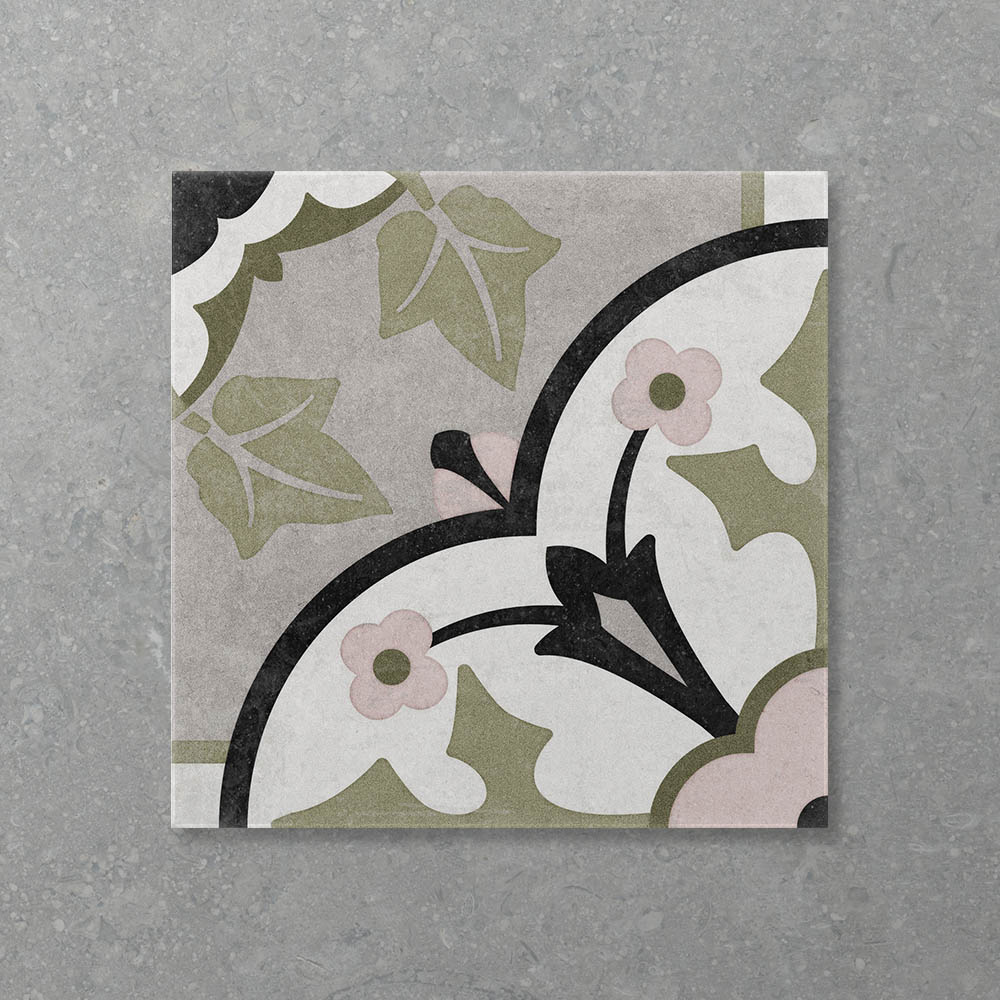 Antica Ivy Olive Ash Pink (Matt) 200x200 