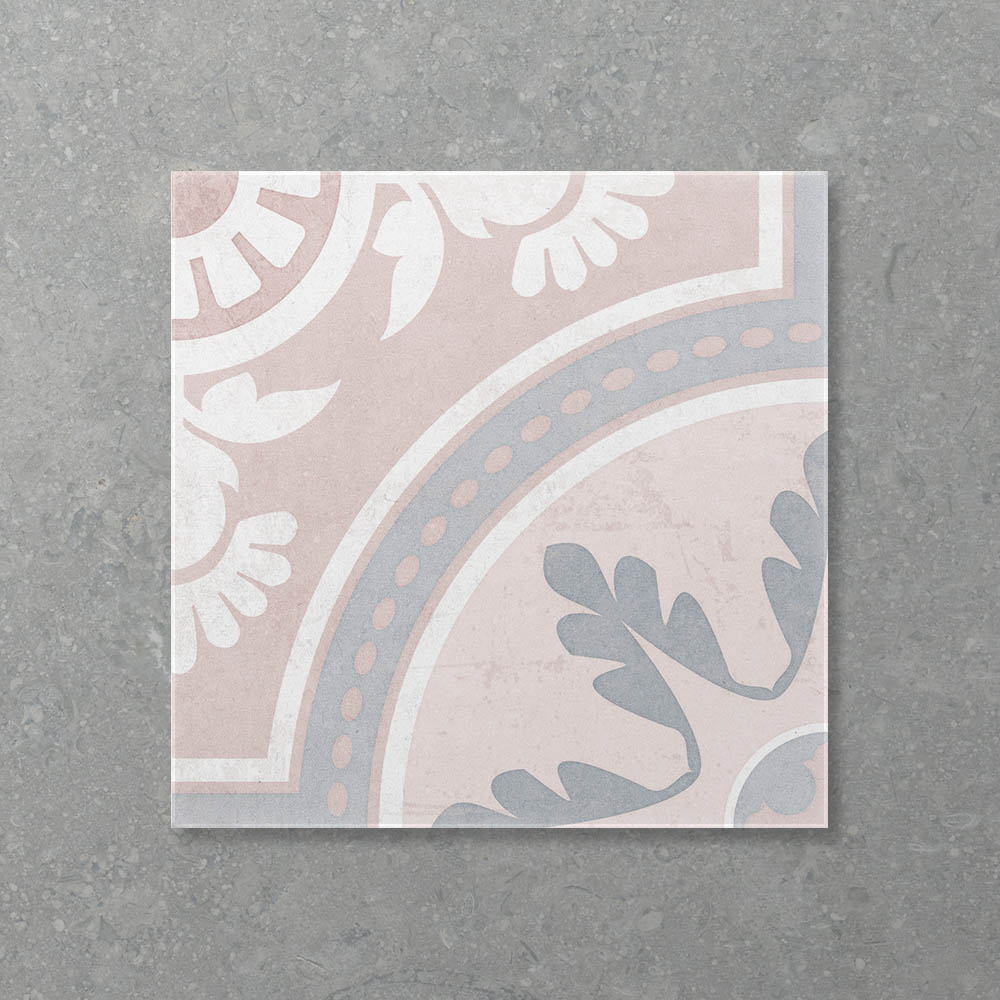 Antica Della Storm Dusty Pink (Matt) 200x200x7 (Rectified)