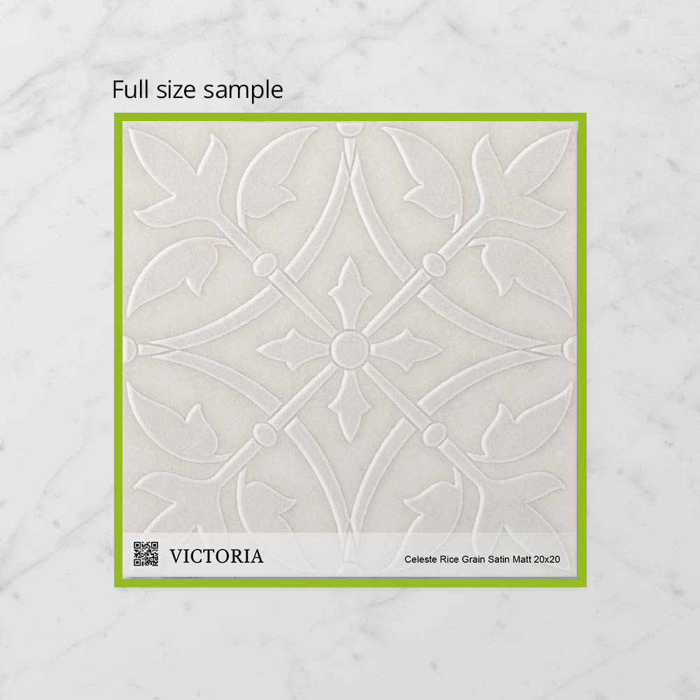 Victoria Celeste Rice Grain