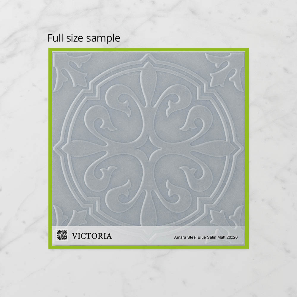 Victoria Amara Steel Blue