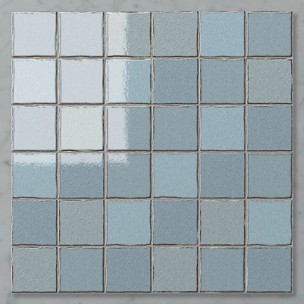 Zen Squares (100x100) Mizu