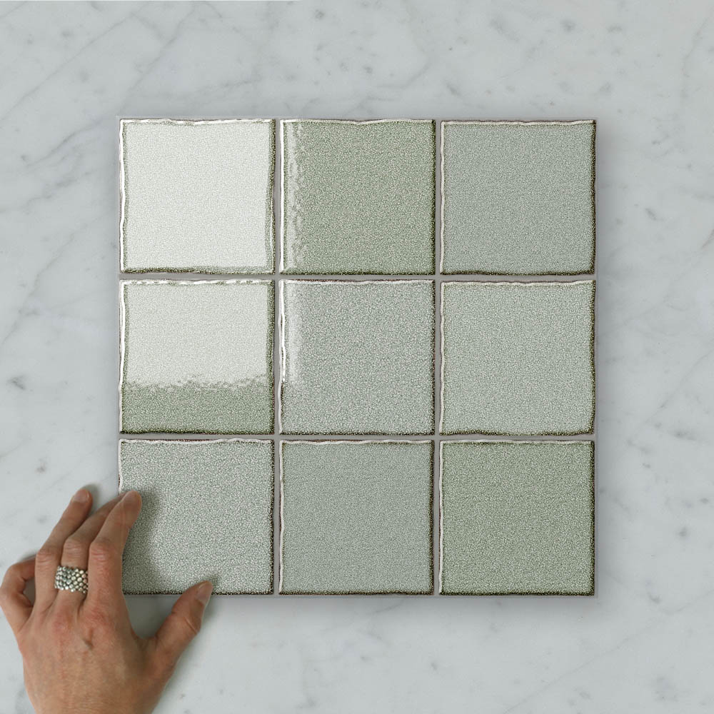 Zen Squares (100x100) Hisui