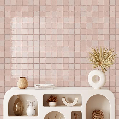 Zen Squares (100x100) Sakura
