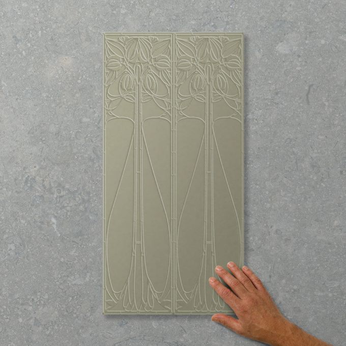 Picture of Adorn Augusta Olive (Satin) 600x300 (Rectified)