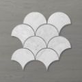 Picture of Marmo Fan (150x133) Carrara (Honed) 150x133 (Rectified)