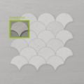 Picture of Marmo Fan (90x80) Jackrabbit (Honed) 290x290 Sheet (Rectified)