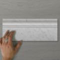 Picture of Marmo Skirting Carrara (Honed) 300x120 (Rectified)