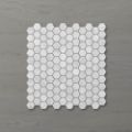 Picture of Marmo Hexagon (30x25) Carrara (Honed) 300x285 Sheet (Rectified)