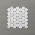 Picture of Marmo Hexagon (55x50) Carrara (Honed) 300x300 Sheet (Rectified)