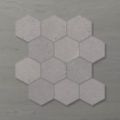 Picture of Marmo Hexagon (110x100) Jackrabbit (Honed) 345x295 Sheet (Rectified)