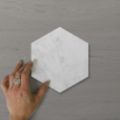Picture of Marmo Hexagon Carrara (Honed) 173x150 (Rectified)