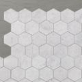 Picture of Marmo Hexagon (110x100) Carrara (Honed) 345x295 Sheet (Rectified)