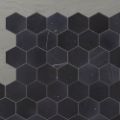 Picture of Marmo Hexagon (110x100) Nero (Honed) 345x295 Sheet (Rectified)