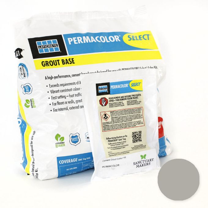 Picture of PERMACOLOR SELECT 5KG Sterling Silver Grout Kit