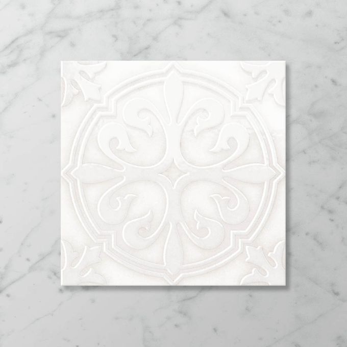 Picture of Victoria Amara Cultured Cream (Gloss) 200x200x10 (Rectified)