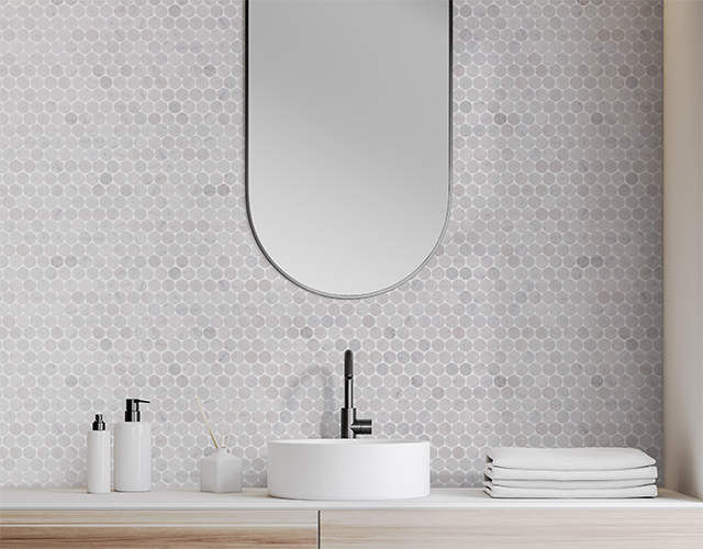 Marmo Penny Round (Natural Stone Tiles)